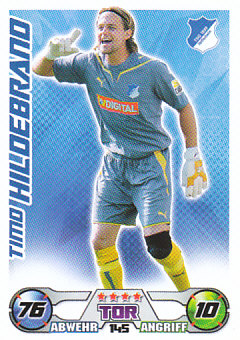 Timo Hildebrand TSG 1899 Hoffenheim 2009/10 Topps MA Bundesliga #145